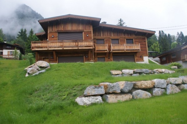 Maison bois à Chamonix